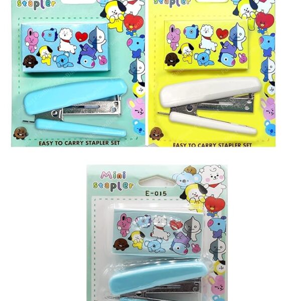 MPK Perfect Mini Stapler for Office, School, Home, Portable Mini Size Stapler/Birthday Return Gifts Pack of 3